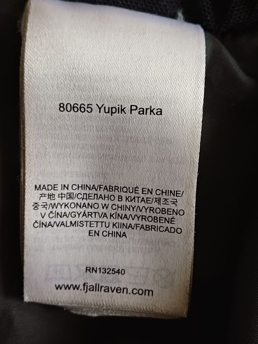 Fjallraven kurtka Yupik r.S Męska