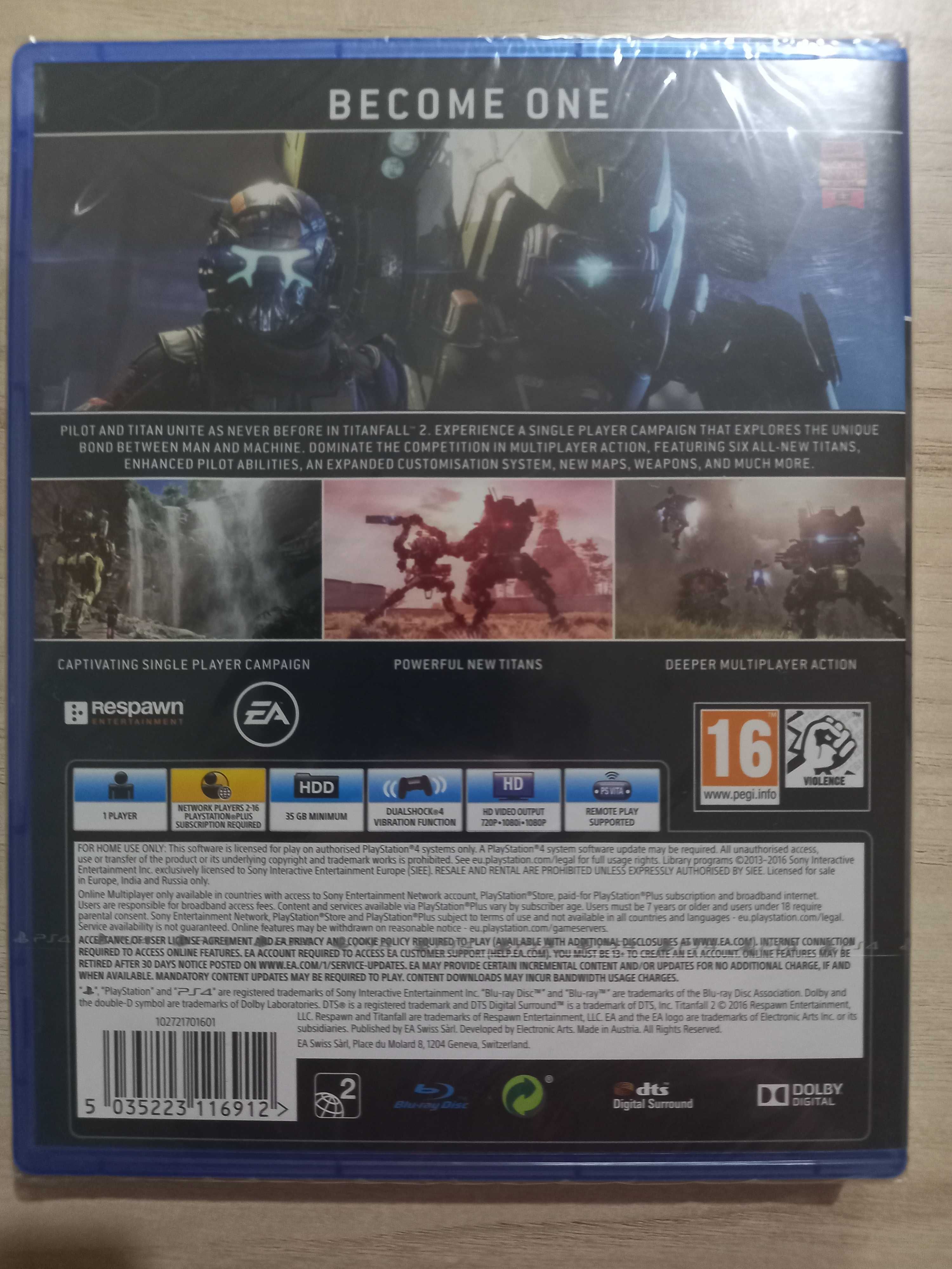 Gra TitanFall2  Playstation 4 (płyta)