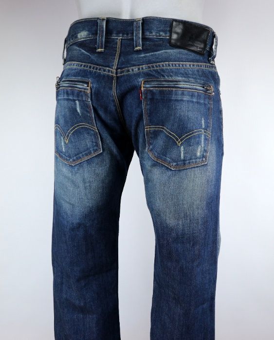 Levis 507 spodnie jeansy W32 L32 pas 2 x 44 cm