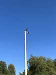 Słup Teletechniczny Kompozytowy pod Kamery - Lampy - Światłowód -Flagi
