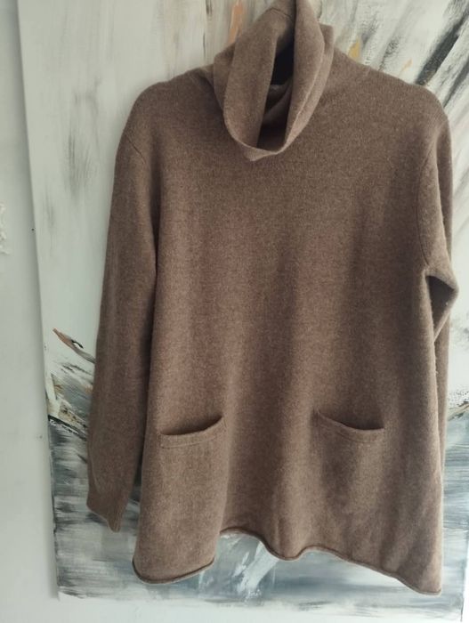 Wełna merino sweter xl