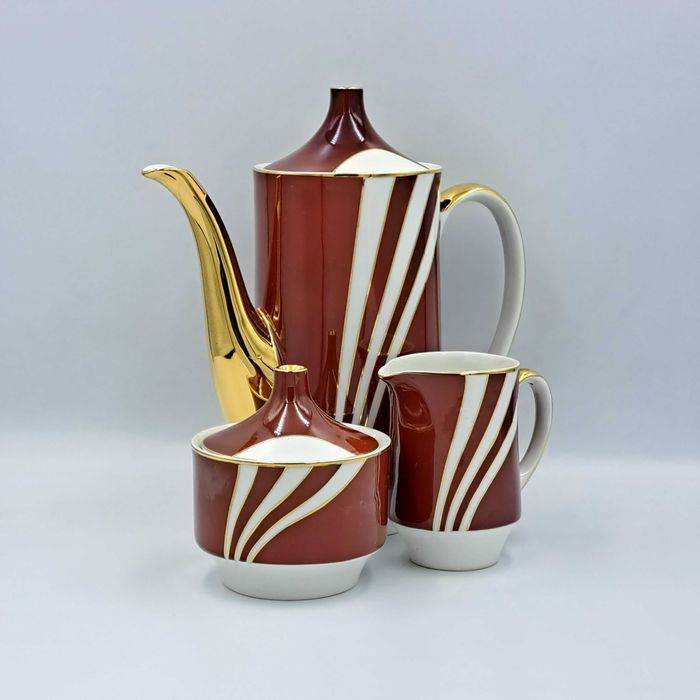 Serwis porcelanowy „June”, projekt Wincenty Potacki, Ćmielów, New Look