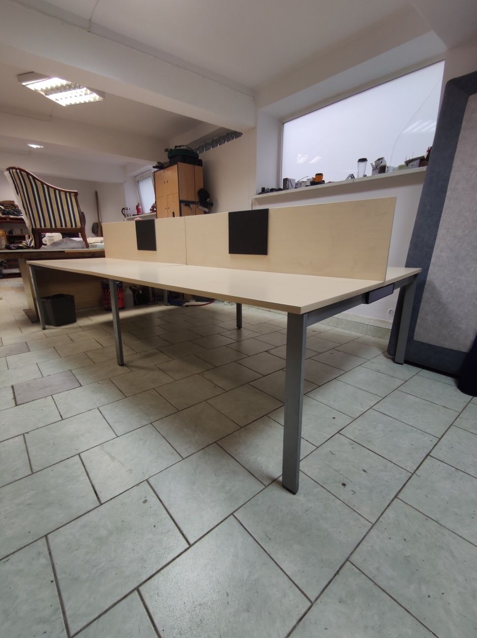 Stoły biurowe bench 160x320 i inne – używane, solidne, wyciągany blat