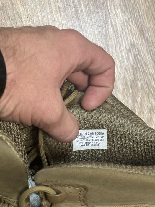 Берці тактичні Salomon Quest 4D Gore-Tex Койот