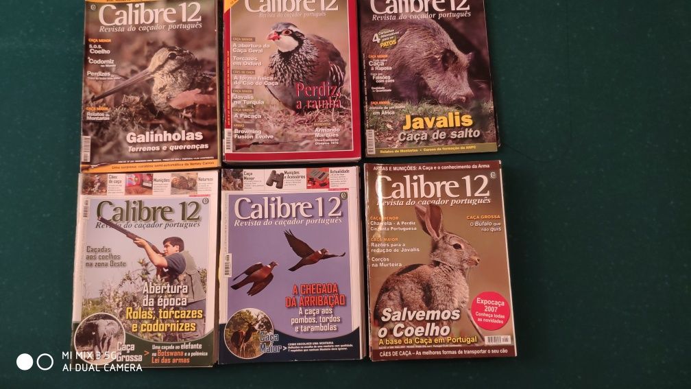 Vendo revistas caça e cães de caça