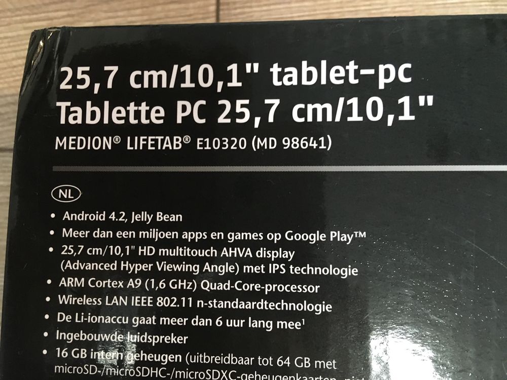 Tablet Medion Lifetab 10,1"