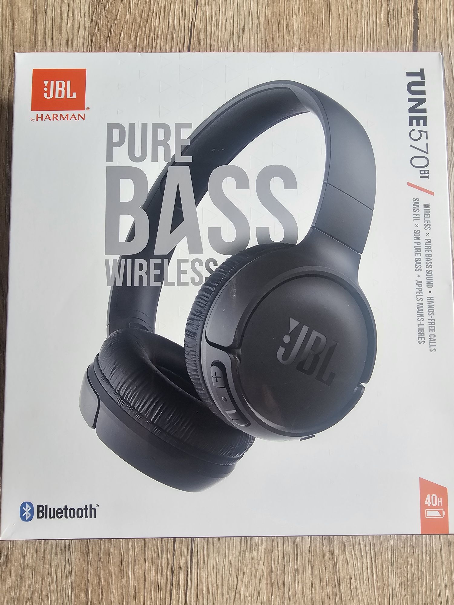 Słuchawki JBL TUNE 570 BT