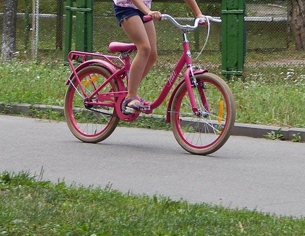 Велосипед двоколісний складний