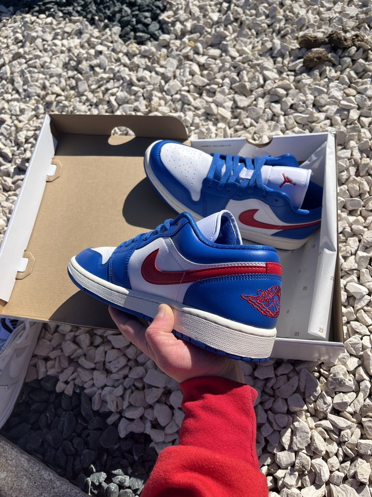 Air jordan 1 low sport blue