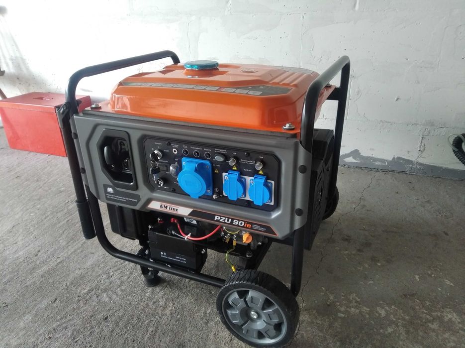 Agregat inwenterowy 230V Oleo-mac PZU 90ie 7,0 7,5 kw 5 godzin pracy
