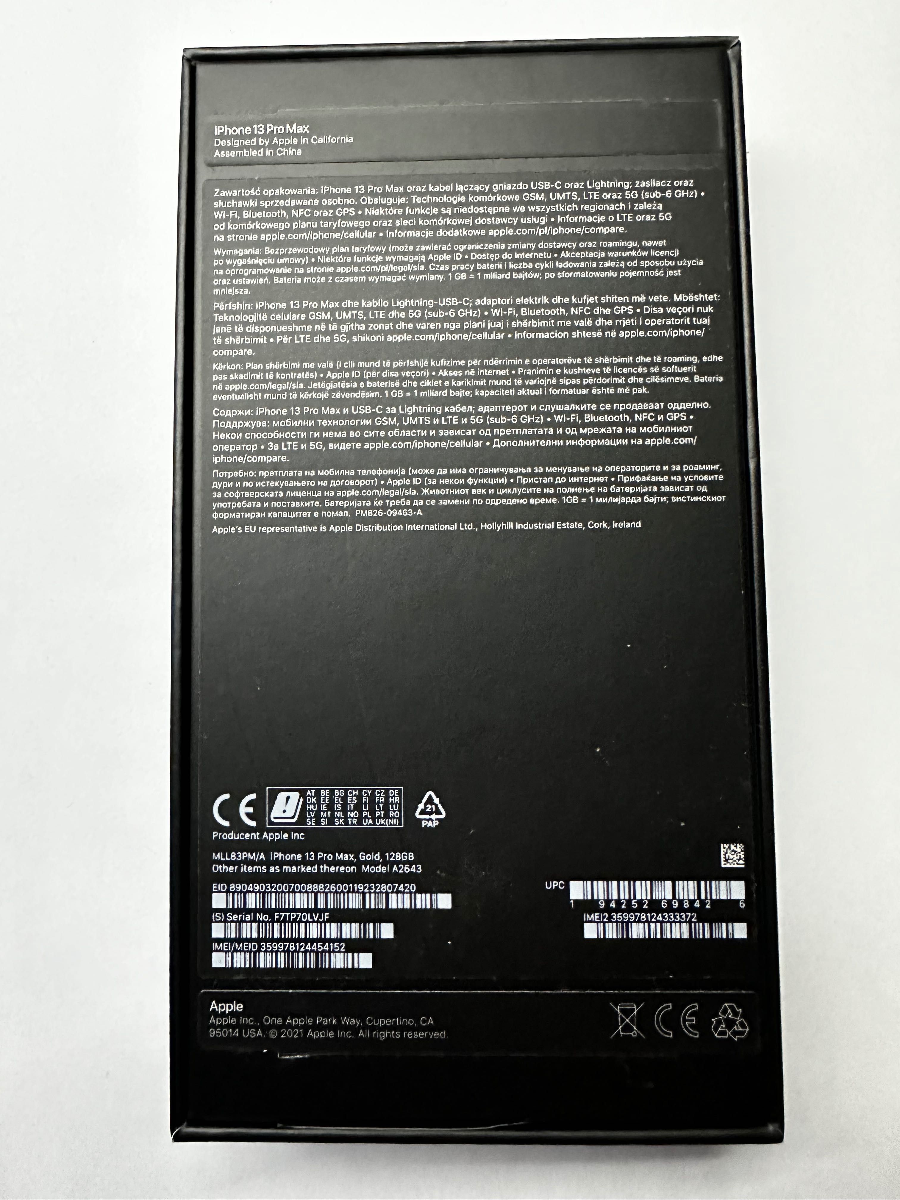 IPhone 13 Pro Max Jak nowy - gwarancja