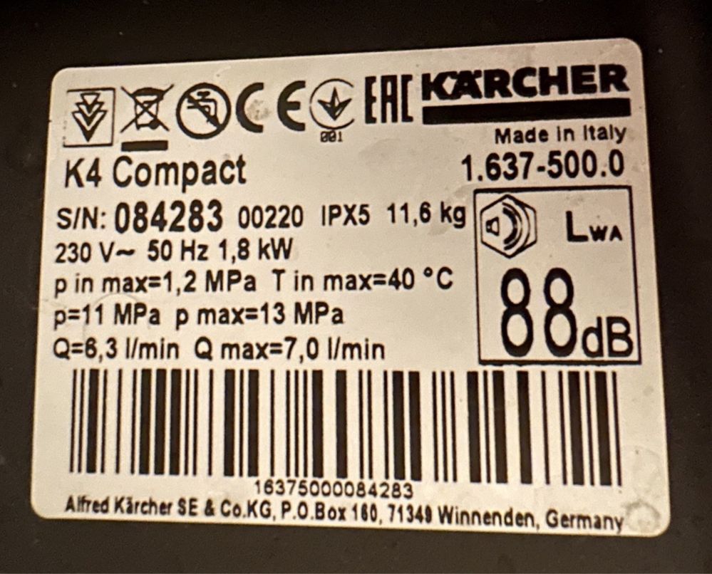 Myjka ciśnieniowa Karcher