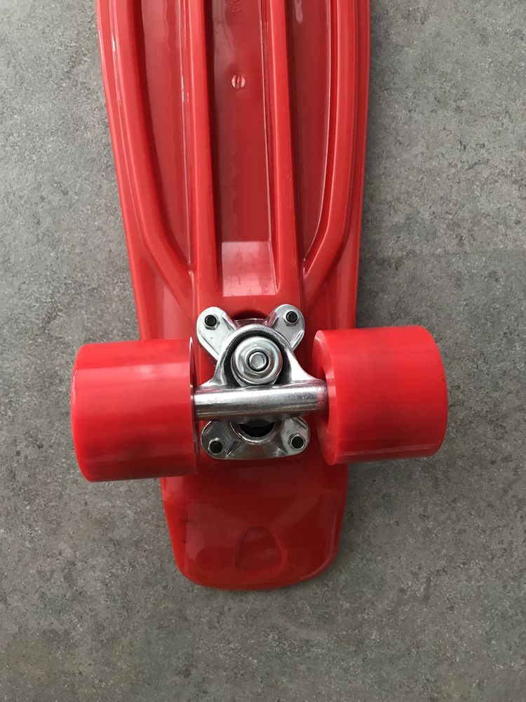Пенни борд новый Красный 55x15x10 cм цена 250грн
