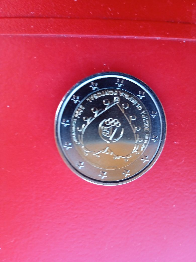 2 euros Participação olímpica 2024