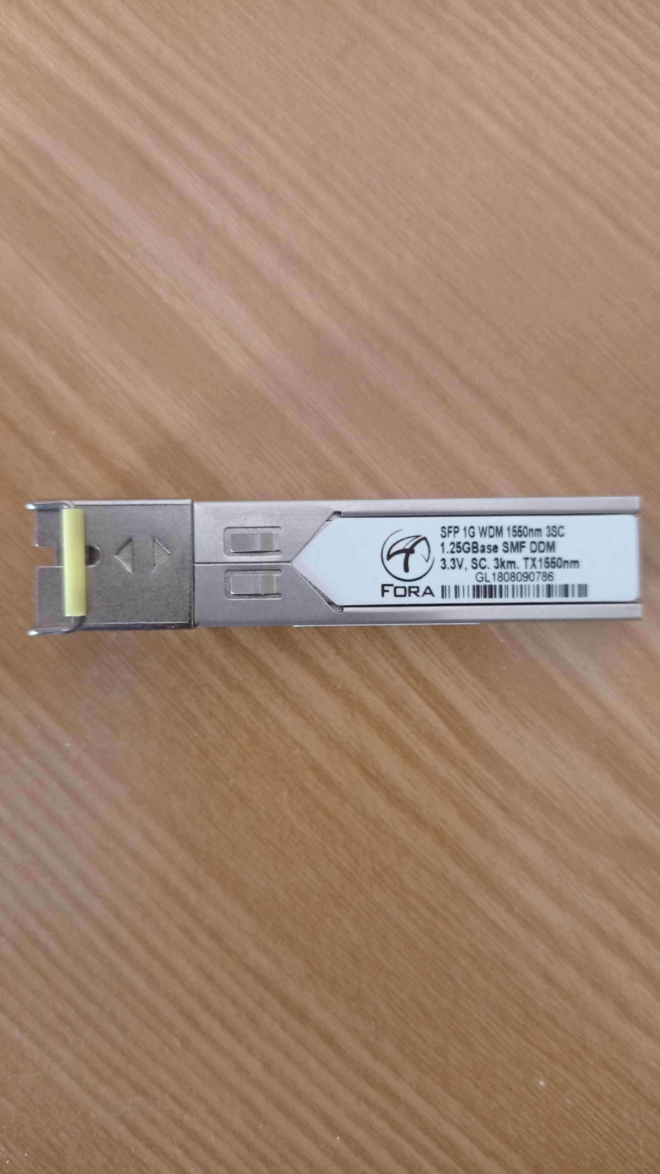 Оптический модуль SFP 1000Base BX 1SM WDM SC 3km Tx1550nm/Rx1310nm DDM