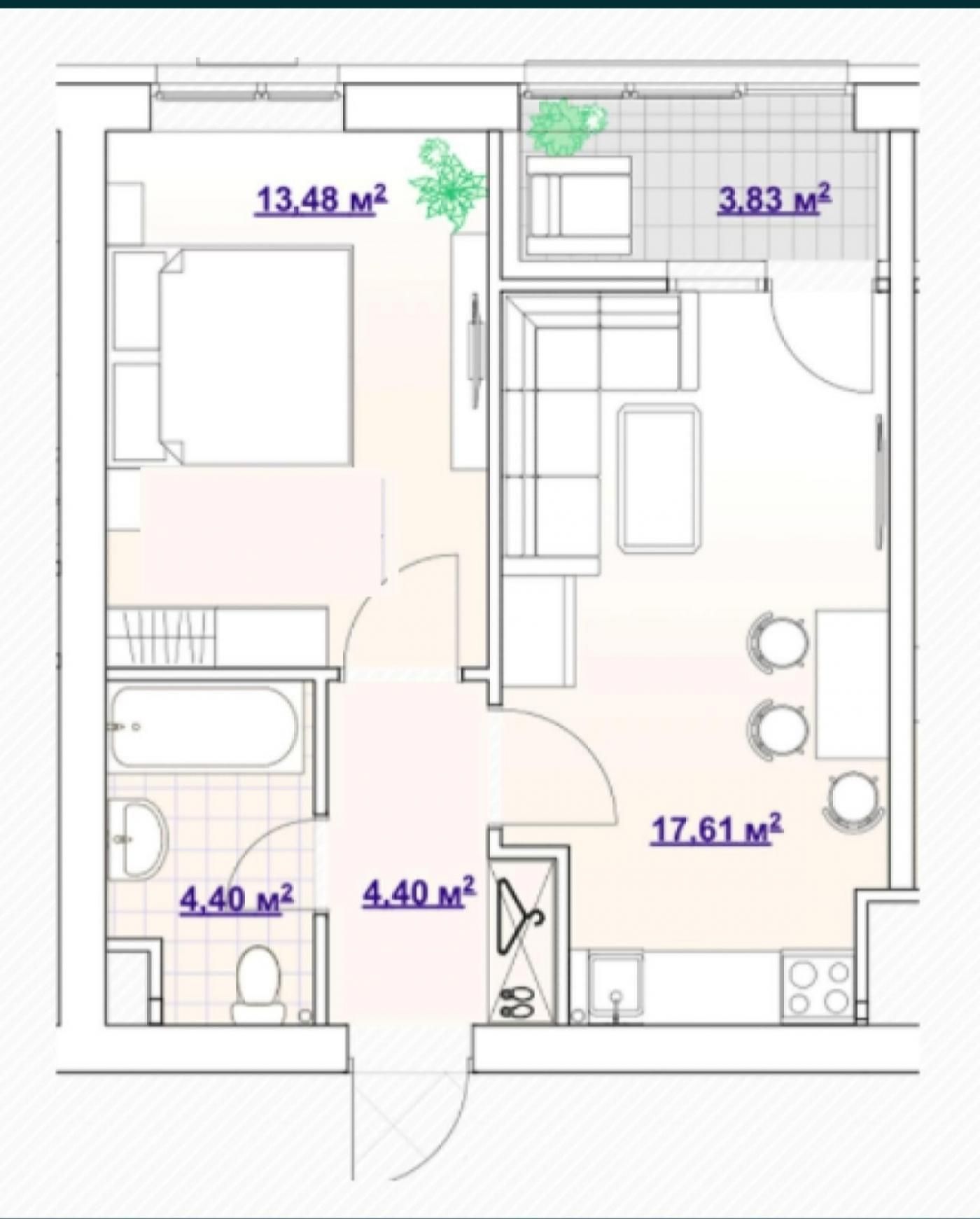 Продам 1 к.кв. новый дом ЖК Барвы, Подстанция, Запорожское шоссе