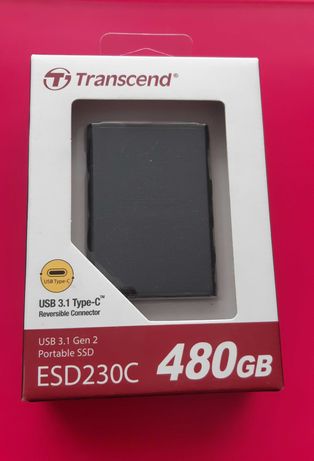 Nowy Dysk zewnętrzny SSD USB 3.2 Gen. 240GB Transcend ESD230C Portable