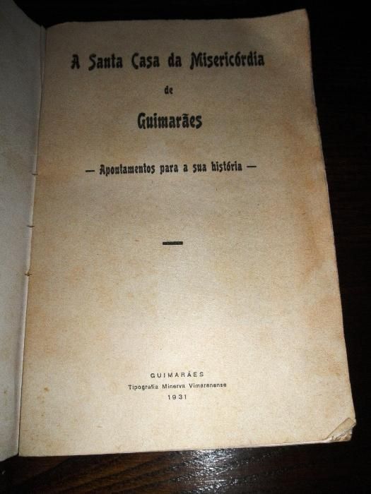 Livro A Misericórdia de Guimarães