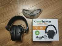 ochronniki słuchu RealHunter ACTiVE Pro + okulary