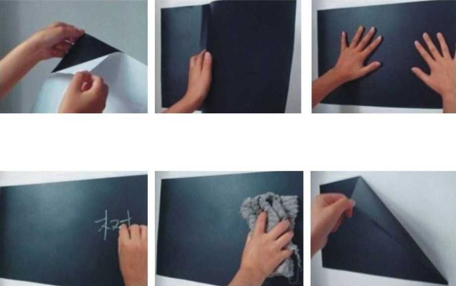2 x Samoprzylepna tablica kredowa 45x200 tapeta Kreda * Wejherowo