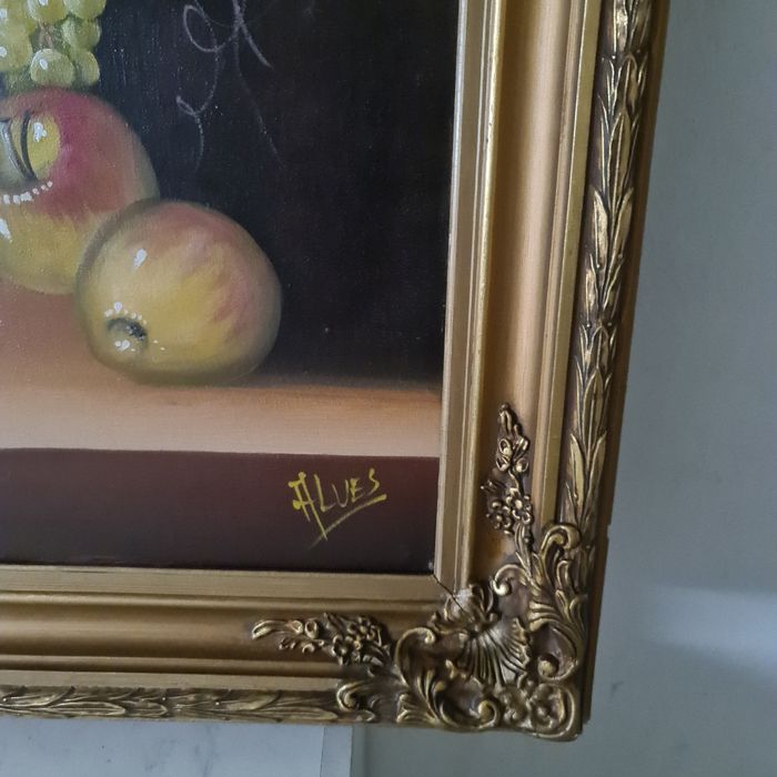 Quadro pintado a óleo