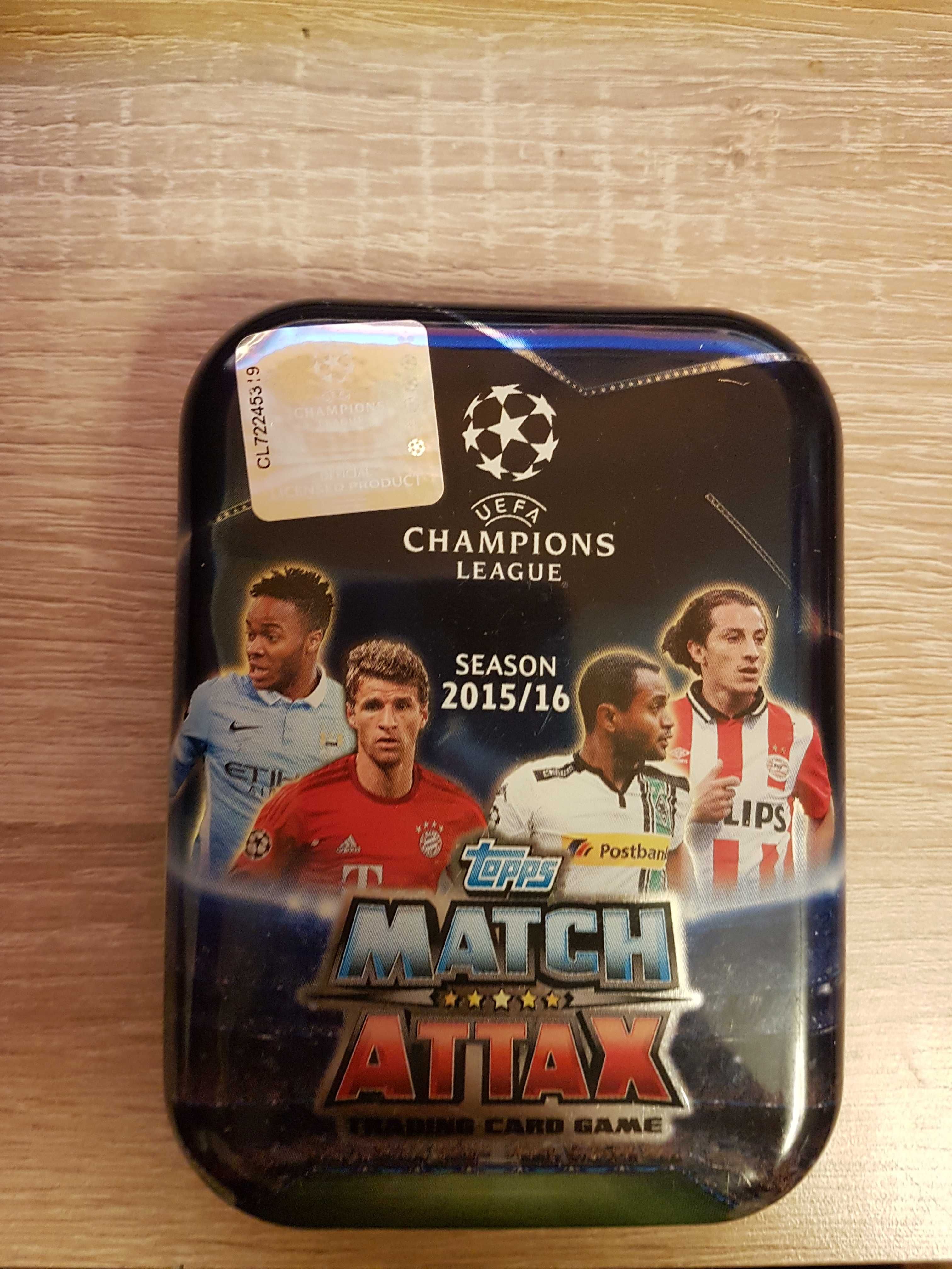 Karty Topps Match Attax 2015/2016, Limited Edition, puszka