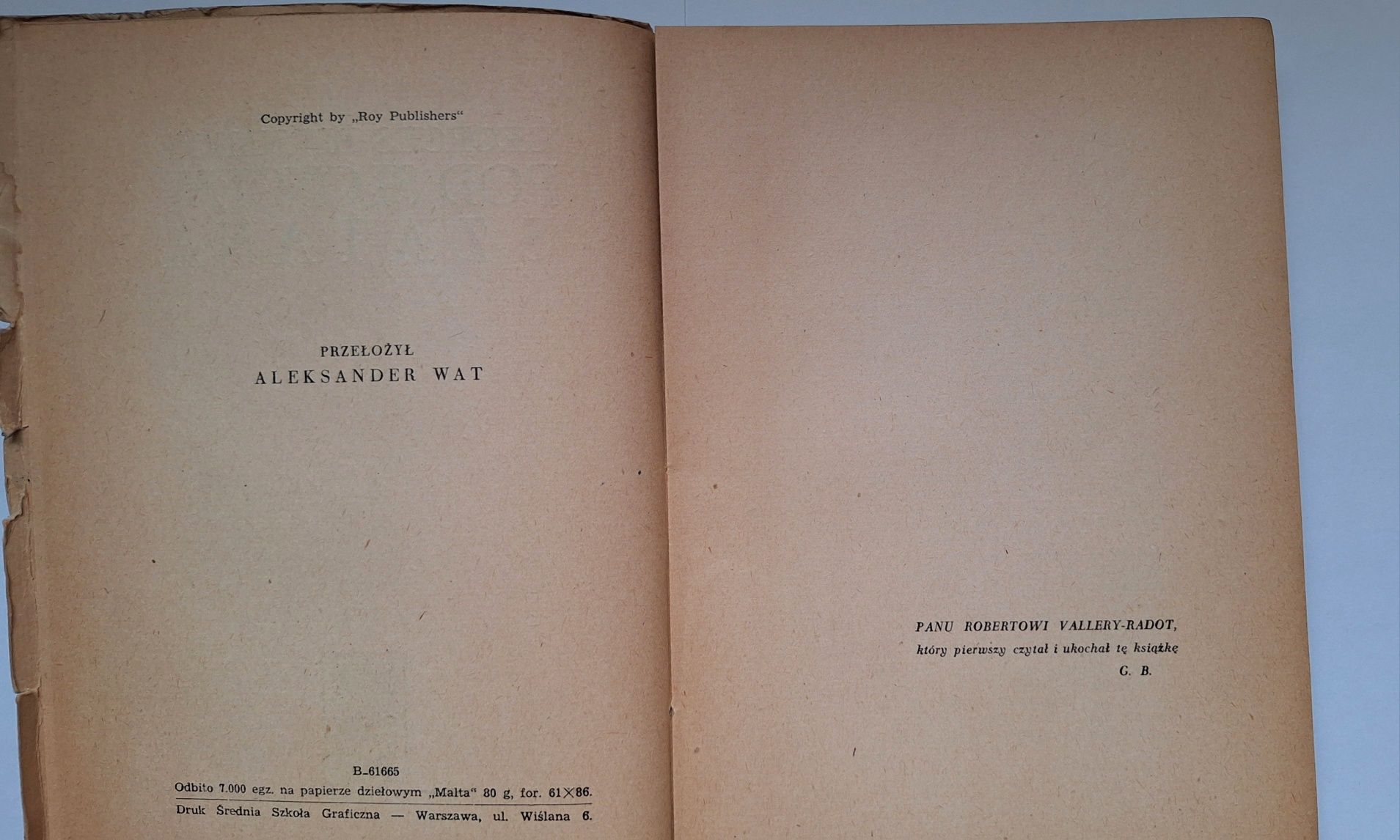 Pod słońcem szatana, Georges Bernanos, w tłumaczeniu A. Wata
