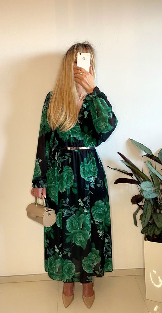 Sukienka plus size 2xl 3xl komunia chrzest wesele