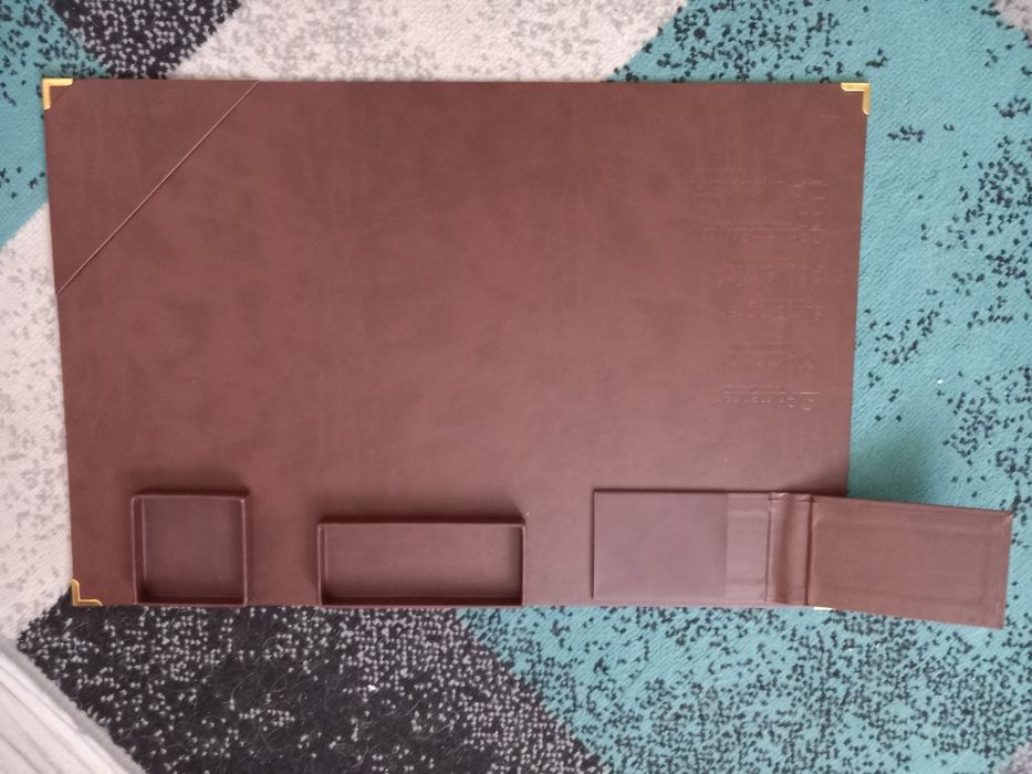 Nowy organizer na biurko podkladka podklad