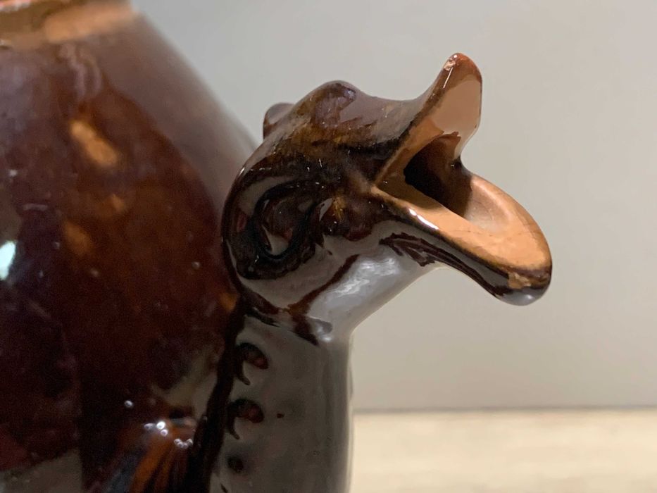 Грузинская керамика кружка чашка бокал Чайник дракон