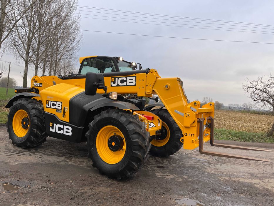 Ładowarka teleskopowa Jcb 535-95 AGRI*Klima,Nowe opony,Dżojstik,Piękna
