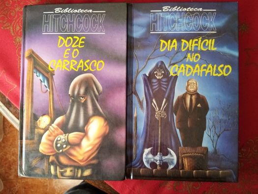 2 livros de hitchcock de culeção