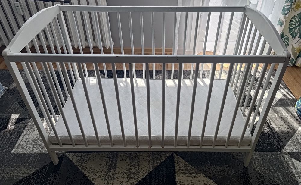 Łożeczko+materac+przewijak