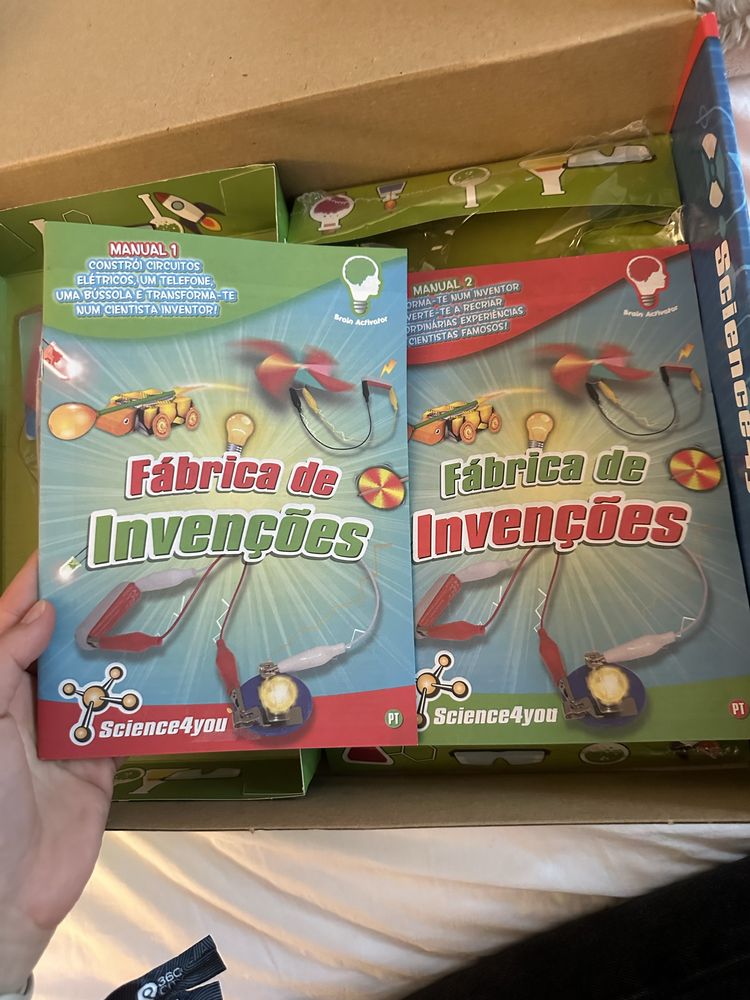 Jogo Fábrica de Invenções Science4you