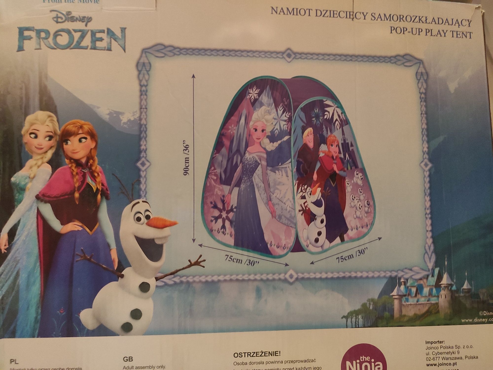 Namiot dla dzieci Frozen Kraina Lodu