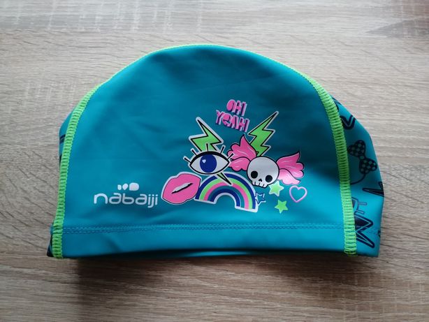Nowy czepek pływacki Nabaiji decathlon junior