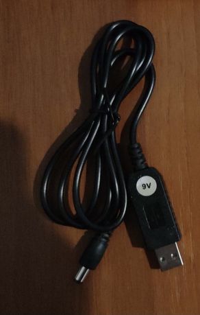 Кабель адаптер USB на 9v для роутера