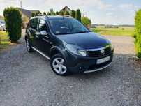 Dacia Sandero Step Way*1.6 MPI*120 Tyś.km*Alu felgi*Klima*Certyfikat przebiegu NAP