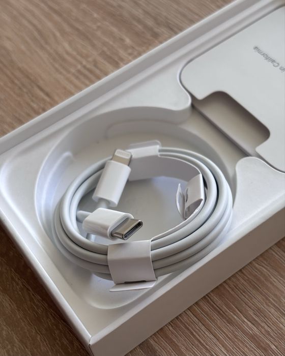 Комплект оригинал oem 20w кабель lightning и блок быстрая зарядка