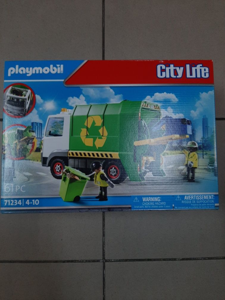 Playmobil śmieciarka