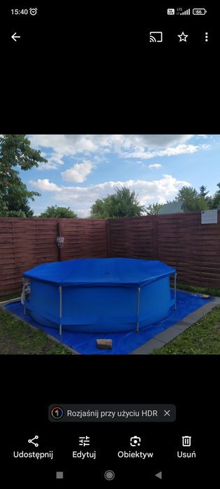 Basen ogrodowy 305x76