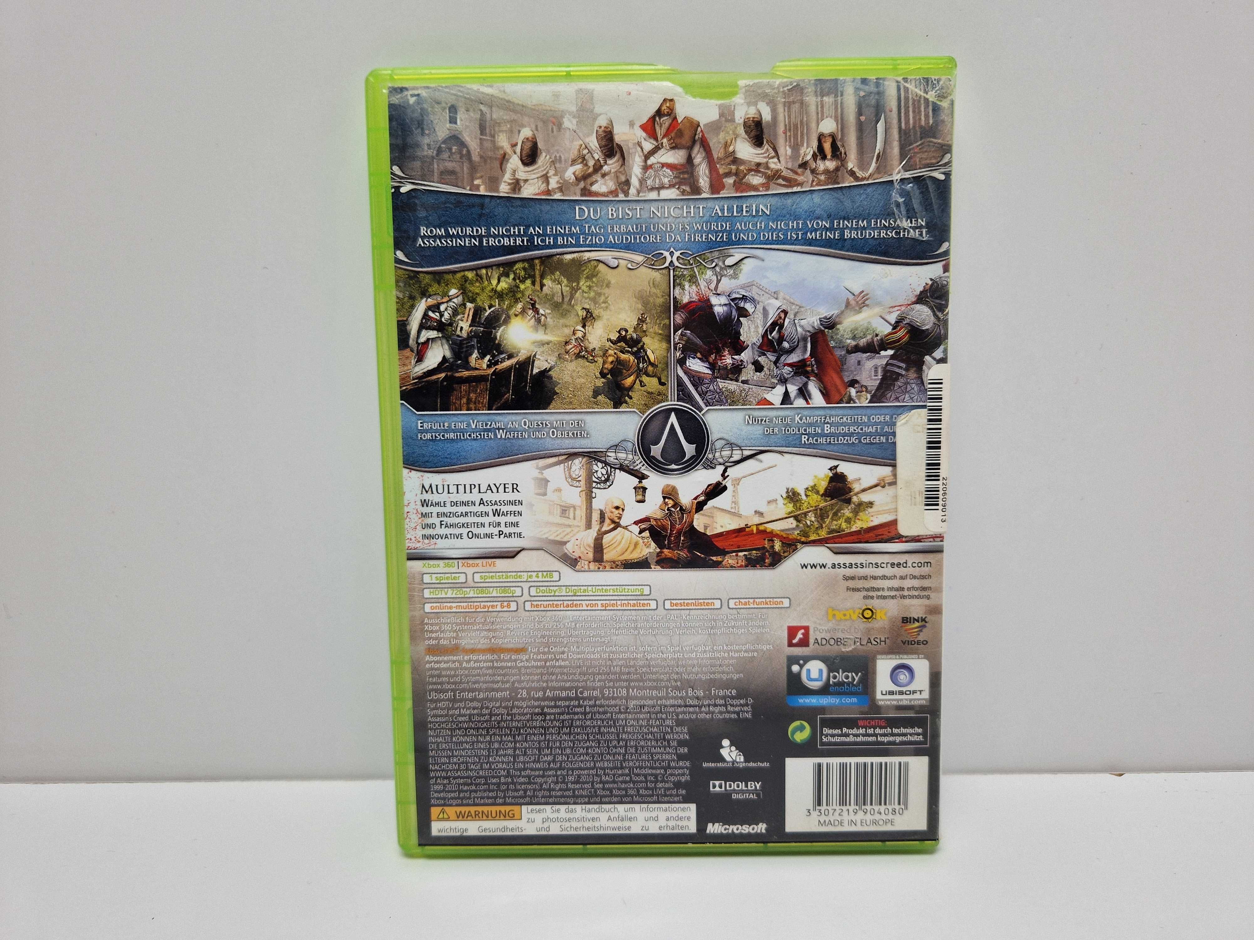 Gra Assassin's Creed Brotherhood XBox 360