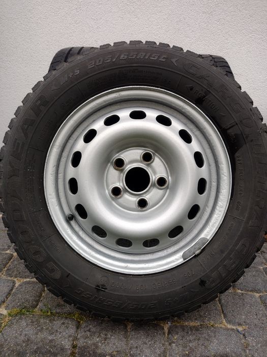 Koła VW T4 195/70/15C, opony, felgi, komplet+2szt