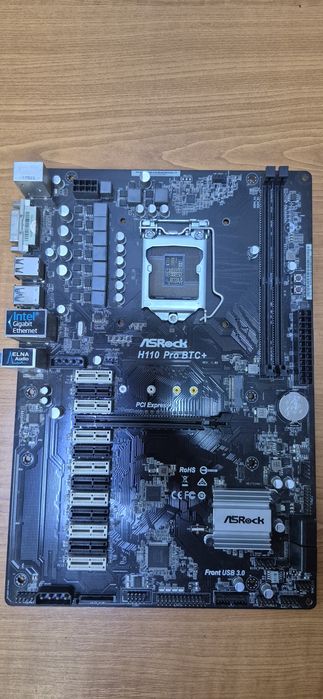 Материнская плата ASRock H110 Pro BTC+