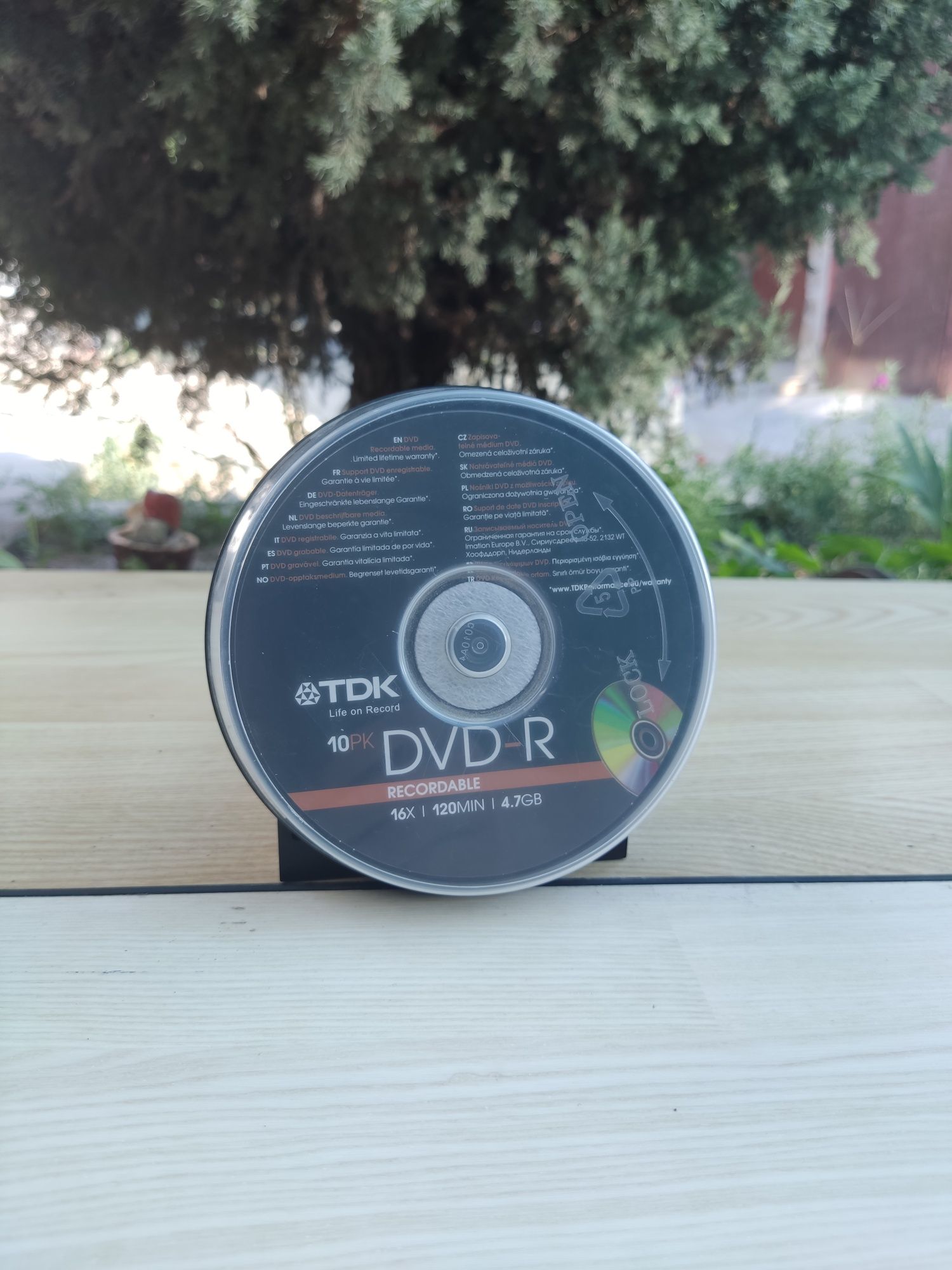 Комплект дисків 9шт. DVD-R 16x 4.7GB