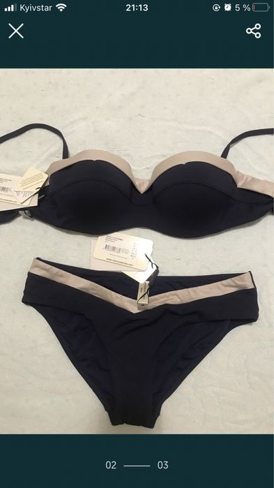 Новий купальник 40С( 44p-46р) Mark&Andre Франція