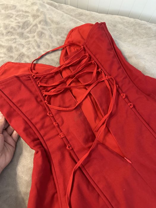 Плаття червоне MON BLANCHE