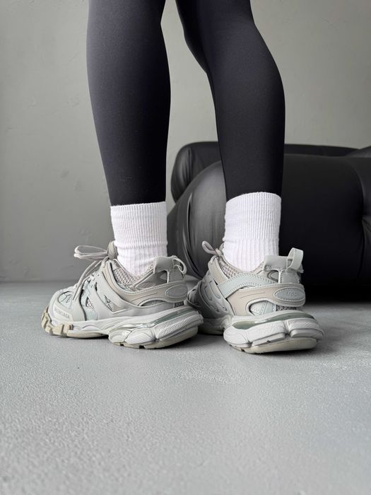 Мужские кроссовки Balenciaga Track "Grey" Размеры 40-45