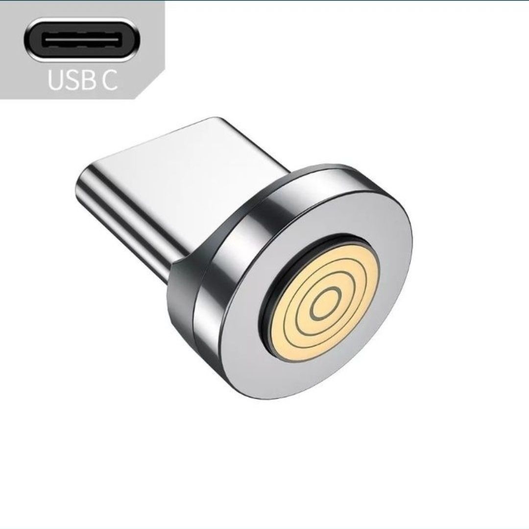 Essager Kabel magnetyczny iPhone,USB-C obrotowy czerwony lub czarny