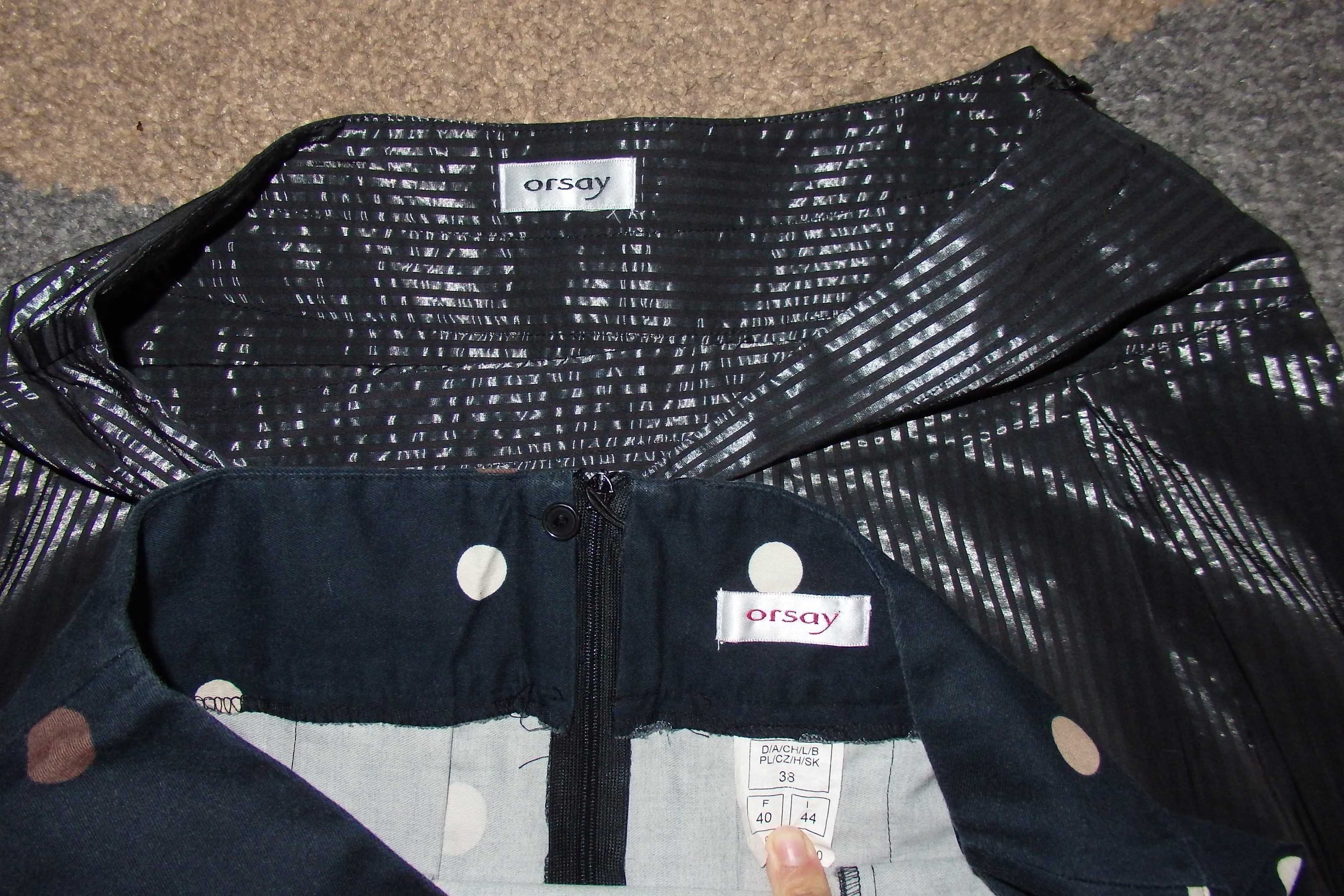 4 x spódniczki na lato H&M Orsay r. 38 M piękne kloszowane